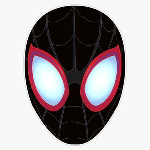 Vision Signs Miles Morales Sticker Bumper Sticker Vinyl Decal 5In, VISION-XMAS-STICKERS-1217 in Saudi Arabia