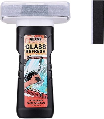 Oil Film Remover for Car Windshield, Powerful Auto Glass Cleaner for Water Spots & Road Grime, Anti Fog Formula, Streak Free Car Window Cleaner, Improve Windshield Clarity for Safe Driving in Saudi Arabia