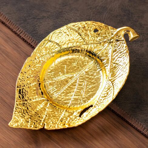 Gold Metal Maple Leaf Votive Candle Holders Elegant Centerpiece Decorations for Home Table and Events in Saudi Arabia