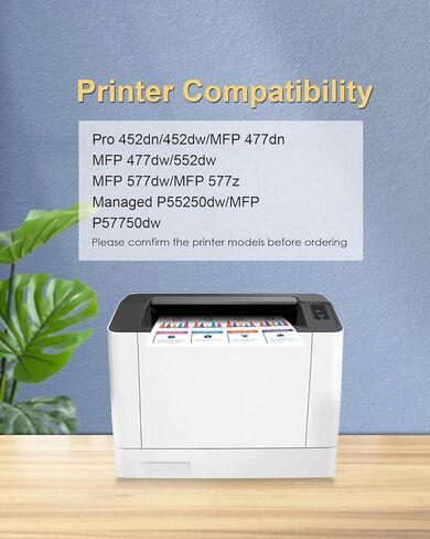 خراطيش حبر بديلة 972X لطابعات HP 972X 972A 972 لطابعات PageWide Pro MFP 477dw 452dw 577dw 552dw 452dn 477d (4 عبوات، أسود سماوي أصفر أرجواني) in Kuwait