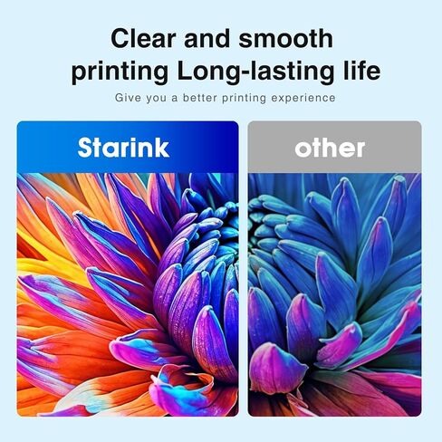 Starink LC501 Ink Cartridges 4 Pack, Replacement for Brother LC501 LC501XL Series LC501 Ink, Works with Brother Work Smart MFC-J1360DW MFCJ1360DW MFC-J1260DW MFC-J1410DW Printers & MFC-J1360DW Ink in Kuwait