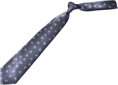 Maker V Biplane Necktie - Pilot neckties - Airplane Ties, Pilot Tie, Air Force gifts for men, flight school, aviation gift in Kuwait