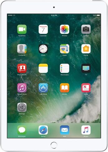 Apple iPad 9.7 with WiFi, 128GB- Space Gray (2017 Model) - (Renewed) in Kuwait