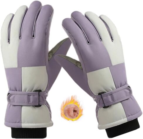 SPOTFISH Snow Gloves Women Ski Waterproof Touchscreen Winter Warm Snowboarding in Saudi Arabia
