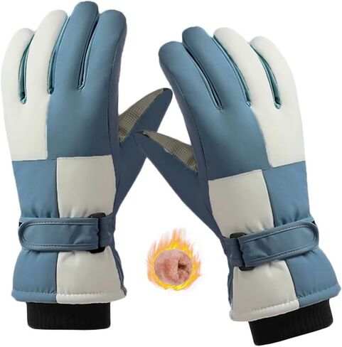 SPOTFISH Snow Gloves Women Ski Waterproof Touchscreen Winter Warm Snowboarding in Saudi Arabia