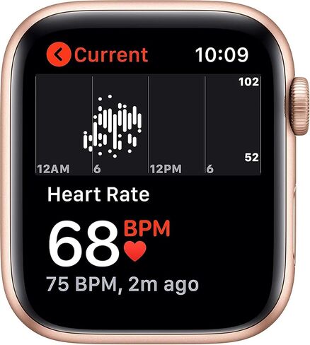 Apple Watch Series SE (GPS + Cellular, 44MM) Gold Aluminum/Starlight Band (Renewed) in Saudi Arabia