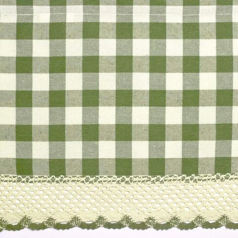 ستارة مزرعة منسوجة من الاتجاهات المنسوجة، ستارة منقوشة بافلو مقاس 58x14 للمطبخ in Kuwait