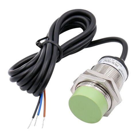 M30 Inductive Proximity Sensor Switch PR30-15DP2 Cylindrical Type Detector 15mm DC12-24V 3-Wire PNP NC(Normally Closed) CE in Saudi Arabia