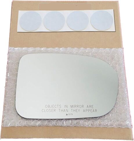 Mirror Glass Replacement + Adhesive Pads for 2014-2015 Honda Civic Passenger Side (14 15) in Saudi Arabia