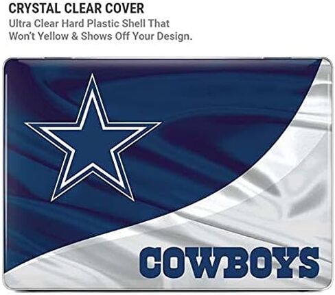 حافظة Skinit + غلاف متوافق مع جهاز MacBook Pro 16in (2019-20) - تصميم مرخص رسميًا من NFL Dallas Cowboys in Kuwait