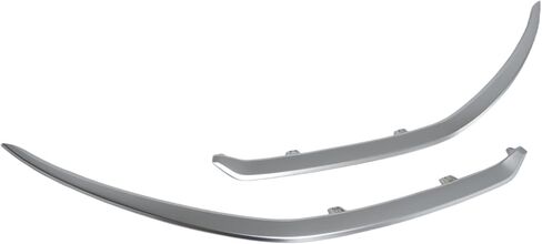 A Pair Front Bumper Molding For Kia Forte 22-24, Right&Left Grille Silve Chrome Trim Replace 863A7-M7510 863A8-M7510 in Kuwait