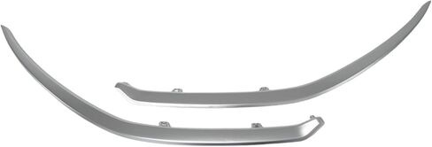 A Pair Front Bumper Molding For Kia Forte 22-24, Right&Left Grille Silve Chrome Trim Replace 863A7-M7510 863A8-M7510 in Kuwait