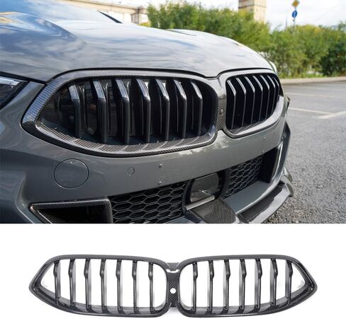 For BMW 8-Series G14 G15 G16 2019+Carbon Fiber Front Kidney Grille Grill in Saudi Arabia