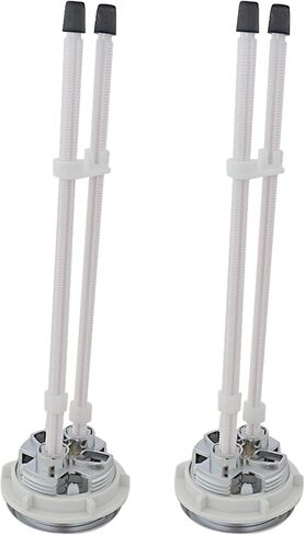 2-Pack 48mm Toilet Flush Buttons - Universal Dual Push Button Replacement for Glacier Bay in Kuwait