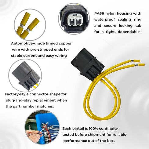 04320-SAA-A00 حزام إصلاح مستشعر درجة حرارة سائل التبريد - متوافق مع مركبات أكيورا وهوندا. يتضمن موصل مستشعر درجة الحرارة 37870-RWC-A01 in Kuwait