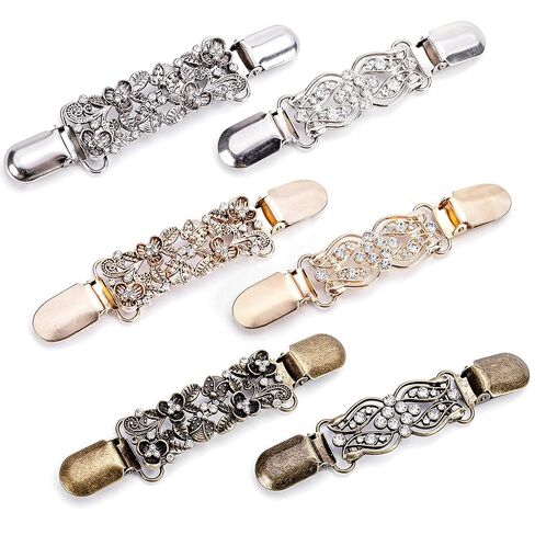 6 Pcs Cinch Clips, Shirt Clips Vintage Dress Clip Back Cinch, Sweater Clip for Women Clothing to Tighten Pant Waist in Saudi Arabia