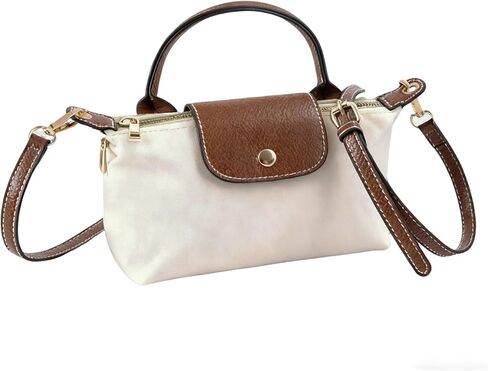 حقائب كروس صغيرة للنساء مع حزام كتف قابل للتعديل، محفظة صغيرة أنيقة، حقيبة يد صغيرة من النايلون للسيدات in Kuwait