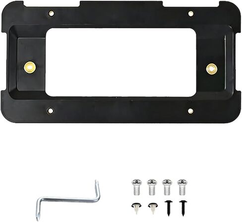 No Drill Rear License Plate Holder, License Plate Frames for BMW 1/2/ 3/5 / 6/ X Series, 328i 323i 528i M3, with Screws in Kuwait