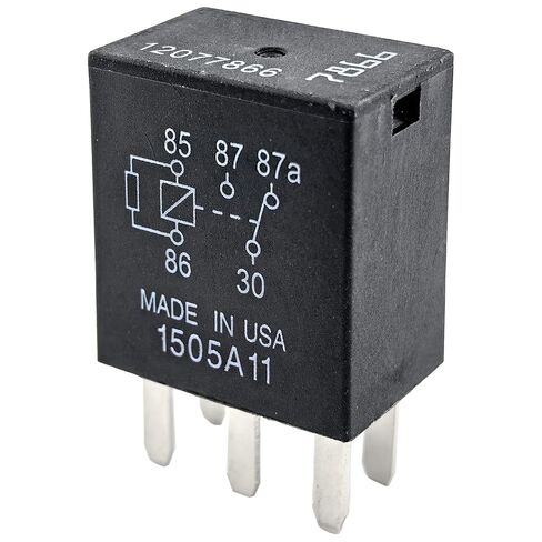 3-Pack 12077866 12V DC 35A SPDT Automotive Relay – 5-Pin Design, Compatible with Ford Transit/Chevy Silverado – Fixes P069E & Door Lock Failures in Saudi Arabia