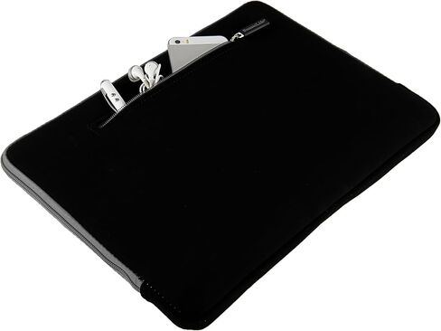 SumacLife Micro Suede Carrying Sleeve with Rear Pocket for 13-13.3 Inches Laptops (SLMSuede13BGRY) in Saudi Arabia