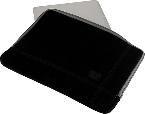 SumacLife Micro Suede Carrying Sleeve with Rear Pocket for 13-13.3 Inches Laptops (SLMSuede13BGRY) in Saudi Arabia