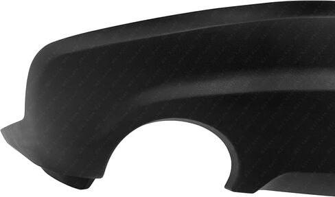 BUMPERS THAT DELIVER - Textured, Black Rear Lower Bumper Cover Valance Compatible with 2010 2011 2012 Ford Mustang 10 11 12, FO1195115 in Saudi Arabia