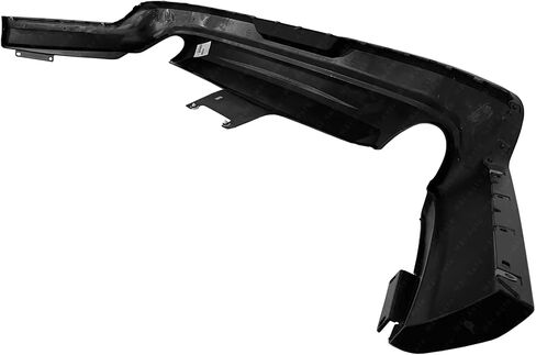 BUMPERS THAT DELIVER - Textured, Black Rear Lower Bumper Cover Valance Compatible with 2010 2011 2012 Ford Mustang 10 11 12, FO1195115 in Saudi Arabia