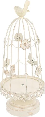 BESPORTBLE Vintage Bird Cage Shape Iron Candlestick Creative Wedding Party Decor Elegant Desktop Adornment for Indoor Outdoor Centerpieces in Saudi Arabia