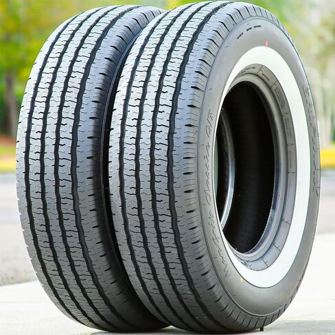 Gripmax MaxGrip Classic G/T Passenger Car All-Season Touring Radial Tire-155/80R13 155/80/13 155/80-13 79S Load Range SL 4-Ply WSW White Side Wall in Kuwait