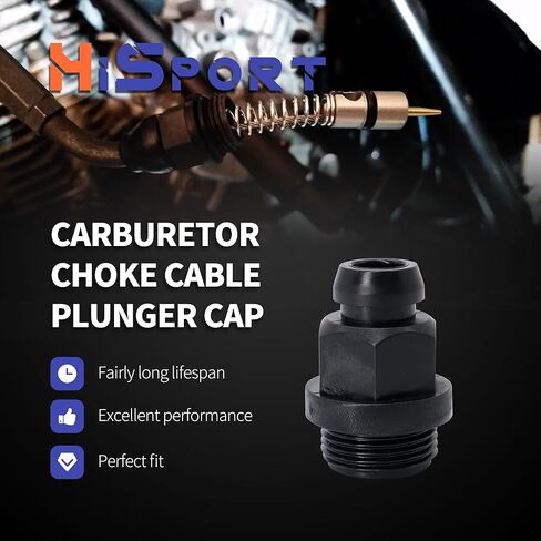 HiSport Carburetor Choke Cable Plunger Cap - Compatible with Yamaha Grizzly 300 350 400 450 600 660 in Saudi Arabia