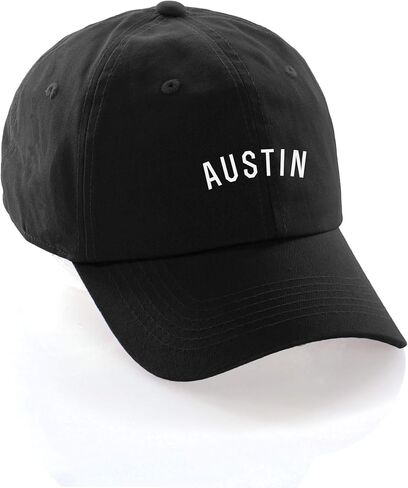Daxton USA Cities Baseball Dad Hat Cap Cotton Unstructure Low Profile Strapback in Saudi Arabia