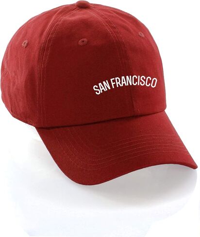 Daxton USA Cities Baseball Dad Hat Cap Cotton Unstructure Low Profile Strapback in Saudi Arabia