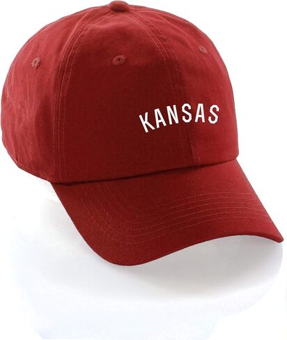 Daxton USA Cities Baseball Dad Hat Cap Cotton Unstructure Low Profile Strapback in Saudi Arabia
