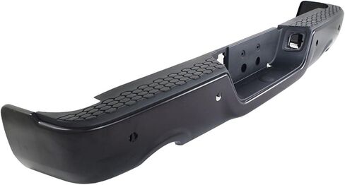 BUMPERS THAT DELIVER - Primered, Steel Rear Step Bumper Assembly Compatible with 2009-2018 Dodge RAM 1500 w/Park Assist & Dual Exhaust 09-18, CH1103124 in Saudi Arabia