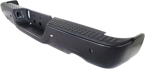 BUMPERS THAT DELIVER - Primered, Steel Rear Step Bumper Assembly Compatible with 2009-2018 Dodge RAM 1500 w/Park Assist & Dual Exhaust 09-18, CH1103124 in Saudi Arabia