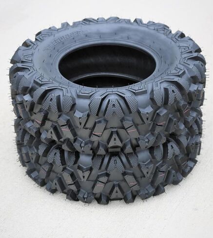 Set Of 2 (TWO) Forerunner Knight M/T ATV UTV Mud Off-Road Tires-26x9.00-12 26x9-12 26x9x12 49F Load Range 6 Ply BSW Black Side Wall in Kuwait