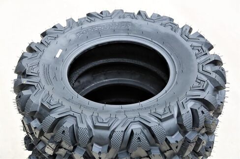 Set Of 2 (TWO) Forerunner Knight M/T ATV UTV Mud Off-Road Tires-26x9.00-12 26x9-12 26x9x12 49F Load Range 6 Ply BSW Black Side Wall in Kuwait