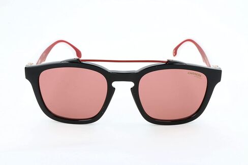 Carrera Sunglasses (Safilo Group) CA1011/S Square Sunglasses, Black/Burgunday, 52 mm in Saudi Arabia