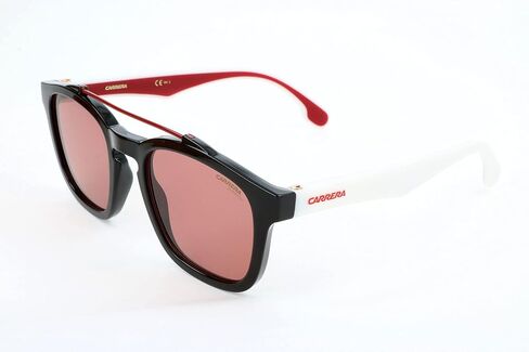 Carrera Sunglasses (Safilo Group) CA1011/S Square Sunglasses, Black/Burgunday, 52 mm in Saudi Arabia
