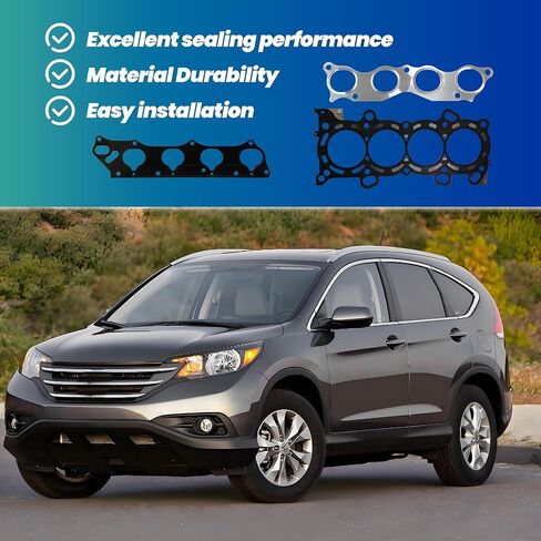 مجموعة حشية رأس الأسطوانة MLS مناسبة لهوندا أكورد CR-V العنصر أكورا TSX 2.4L L4 16V DOHC 2003-2011 استبدال HS26243PT HGS228 K24A2 K24A4 K24A8 K24Z1 in Saudi Arabia