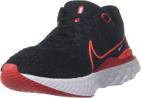 Nike Women's React Infinity Run Flyknit 2 Shoe, Black White Iron Grey, 10.5 in Kuwait