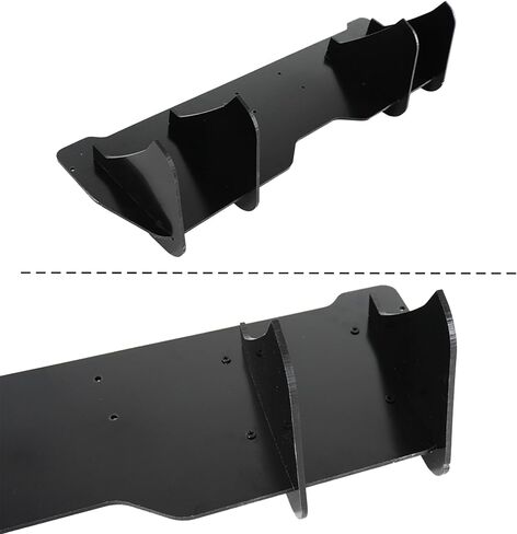 Rear Bumper Diffuser for Nissan 370Z Base 2009-2020 Glossy Black ABS Rear Diffuser Lower Spoiler Splitter Bumper Lip in Kuwait