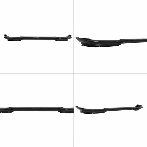 AD Style 3PCS الشفة الأمامية المصد لفورد مافريك 2022-2024 الجبهة الشفة الفاصل الذقن سد الهواء ABS البلاستيك (أسود لامع) in Kuwait