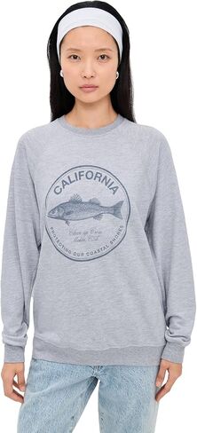 Original Retro Brand Women's California Clean Up Sweatshirt in Kuwait