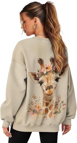 المرأة البلوز البلوز كم طويل عادية المتضخم البلوز القمم لينة Crewneck البلوز مع جيب دافئ in Kuwait