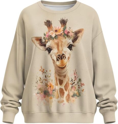 المرأة البلوز البلوز كم طويل عادية المتضخم البلوز القمم لينة Crewneck البلوز مع جيب دافئ in Kuwait