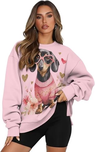 المرأة البلوز البلوز كم طويل عادية المتضخم البلوز القمم لينة Crewneck البلوز مع جيب دافئ in Kuwait