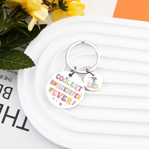 هدايا تقدير التدبير المنزلي للنساء، سلسلة مفاتيح لطيفة لمدبرة المنزل، هدايا أسبوع التدبير المنزلي لمدبرة المنزل، أروع مدبرة منزل على الإطلاق ديكور حشوات تخزين عيد الميلاد in Kuwait