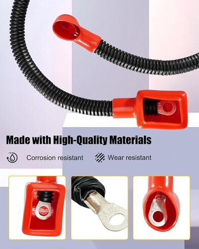 AUC16805 Battery Cable Compatible with John Deere X305R X310 X360 X350R X324 X320 X390 X330 Tractors Replace AM148603 AM135449 in Saudi Arabia