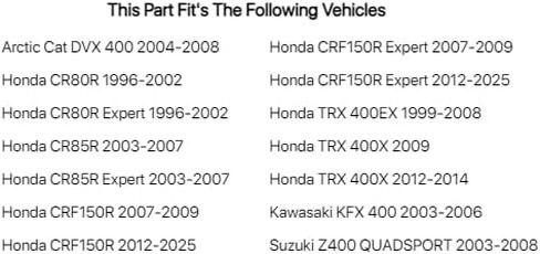 طقم مانع الصدمات الخلفي من Tusk لهوندا CRF150R Expert 2007-2009,2012-2022 in Saudi Arabia
